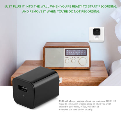 HD 1080P Home Security Camera with USB Charger